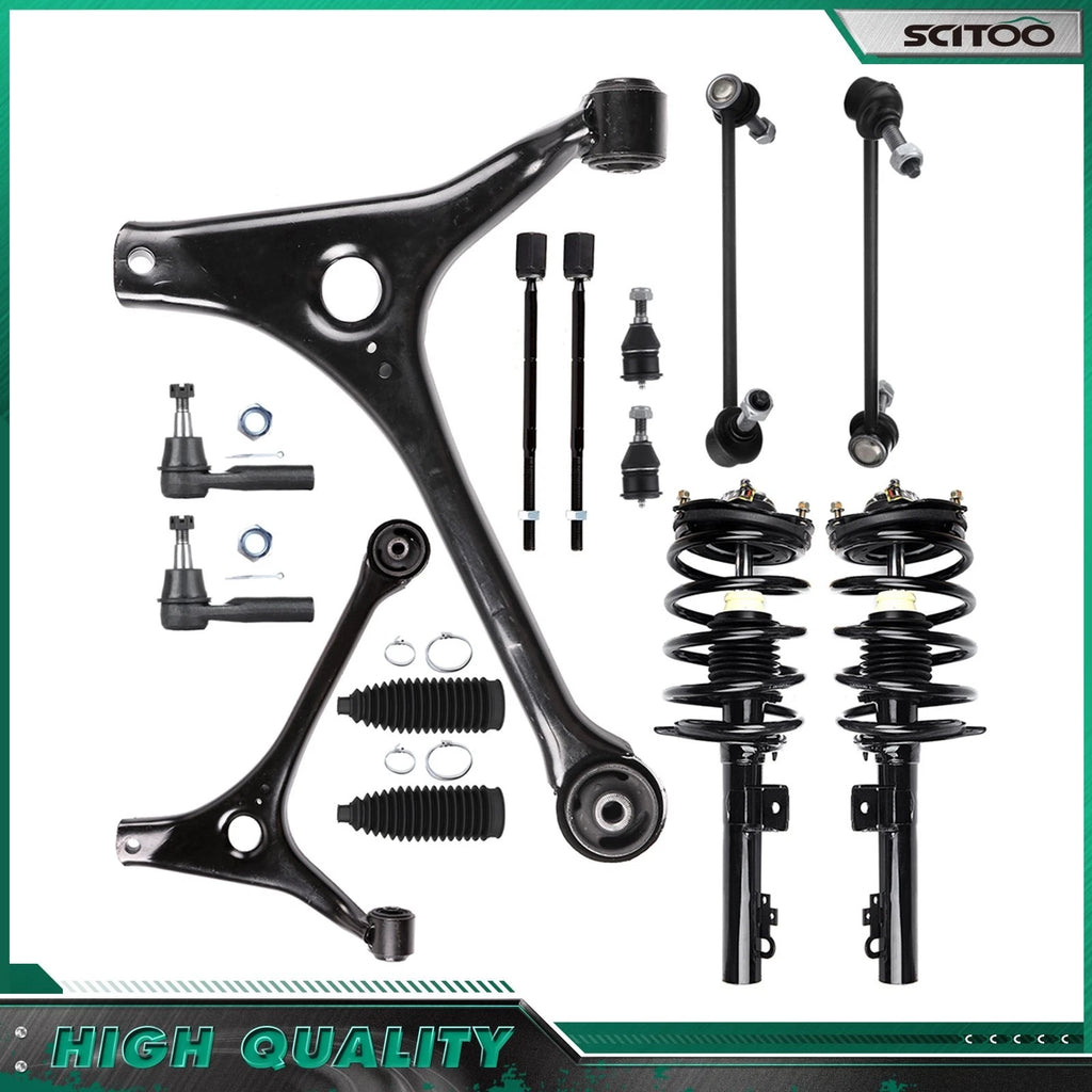 Front Struts & Lower Control Arms Kit for Ford Taurus Mercury Sable (1998–2007)