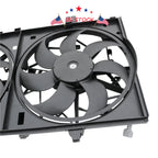Dual Radiator Cooling Fan Assembly for Nissan Rogue (2014-2019)