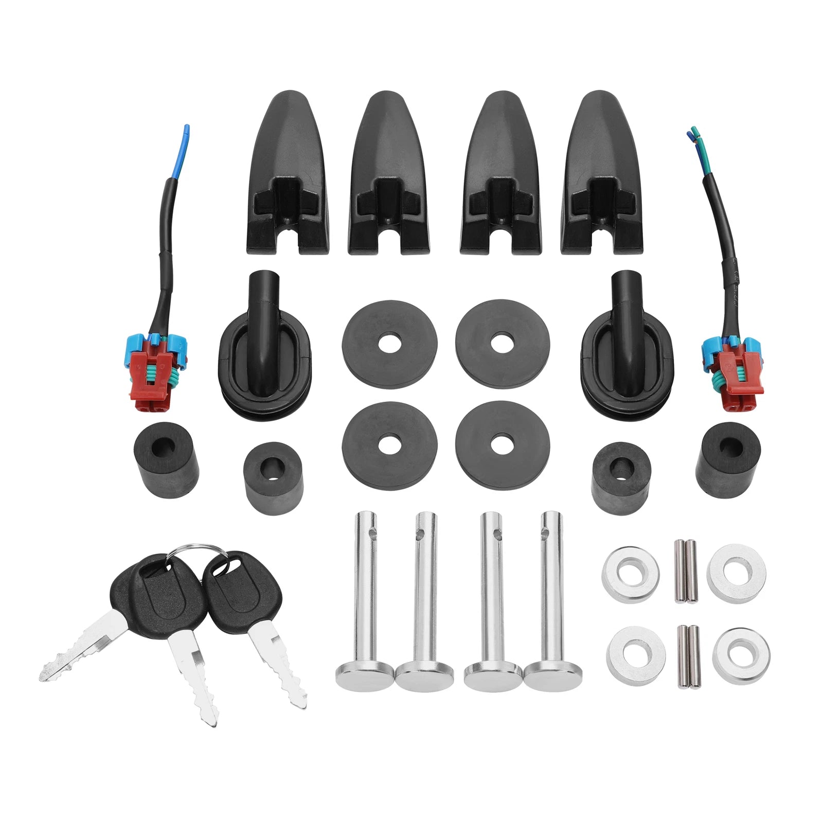 Hard Saddlebags for Indian Challenger (2020–2025) Stealth Gray Azure