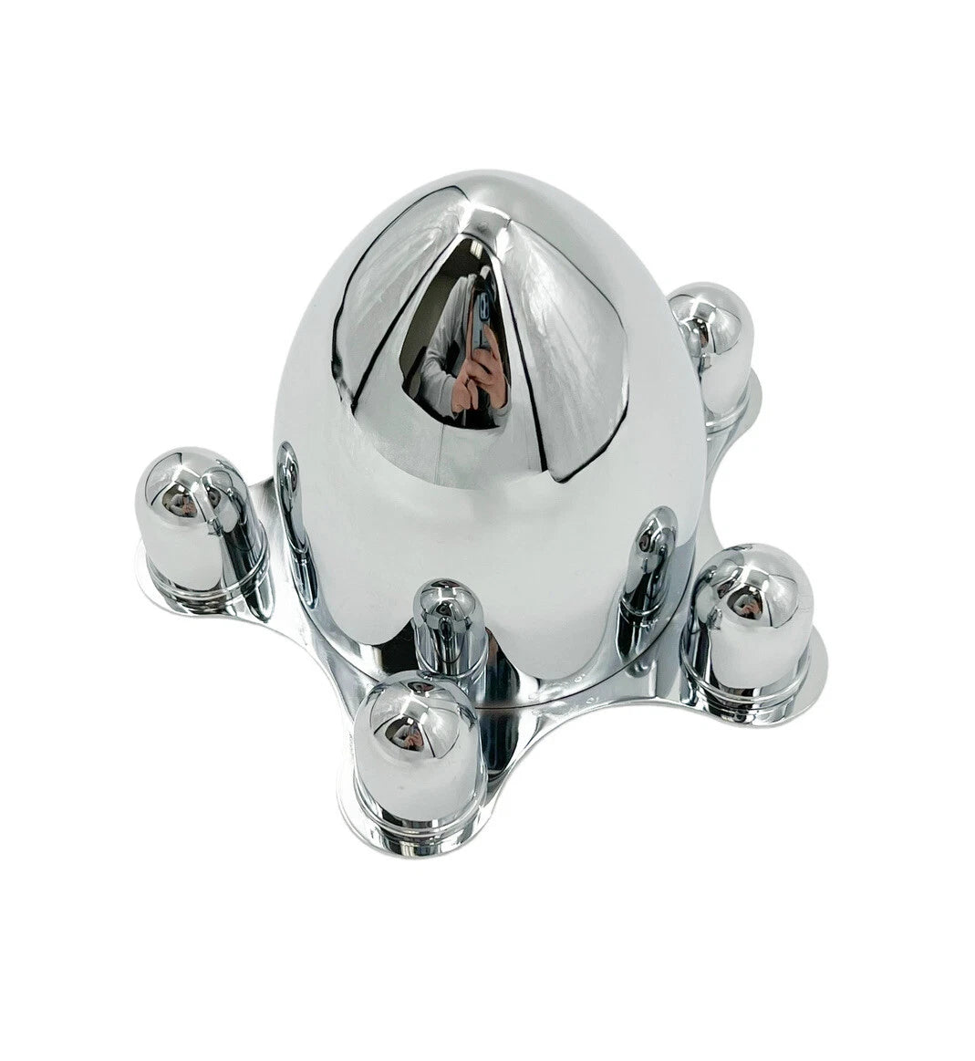 Chrome Wheel Center Hub Cap Bullet for Ford F150 5 Lug (2004–2014)