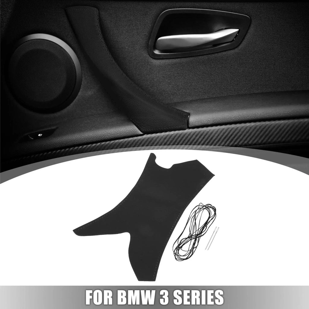 Interior Door Handles Strap Cover Hand Sewing Front Rear Right for BMW 3 Series