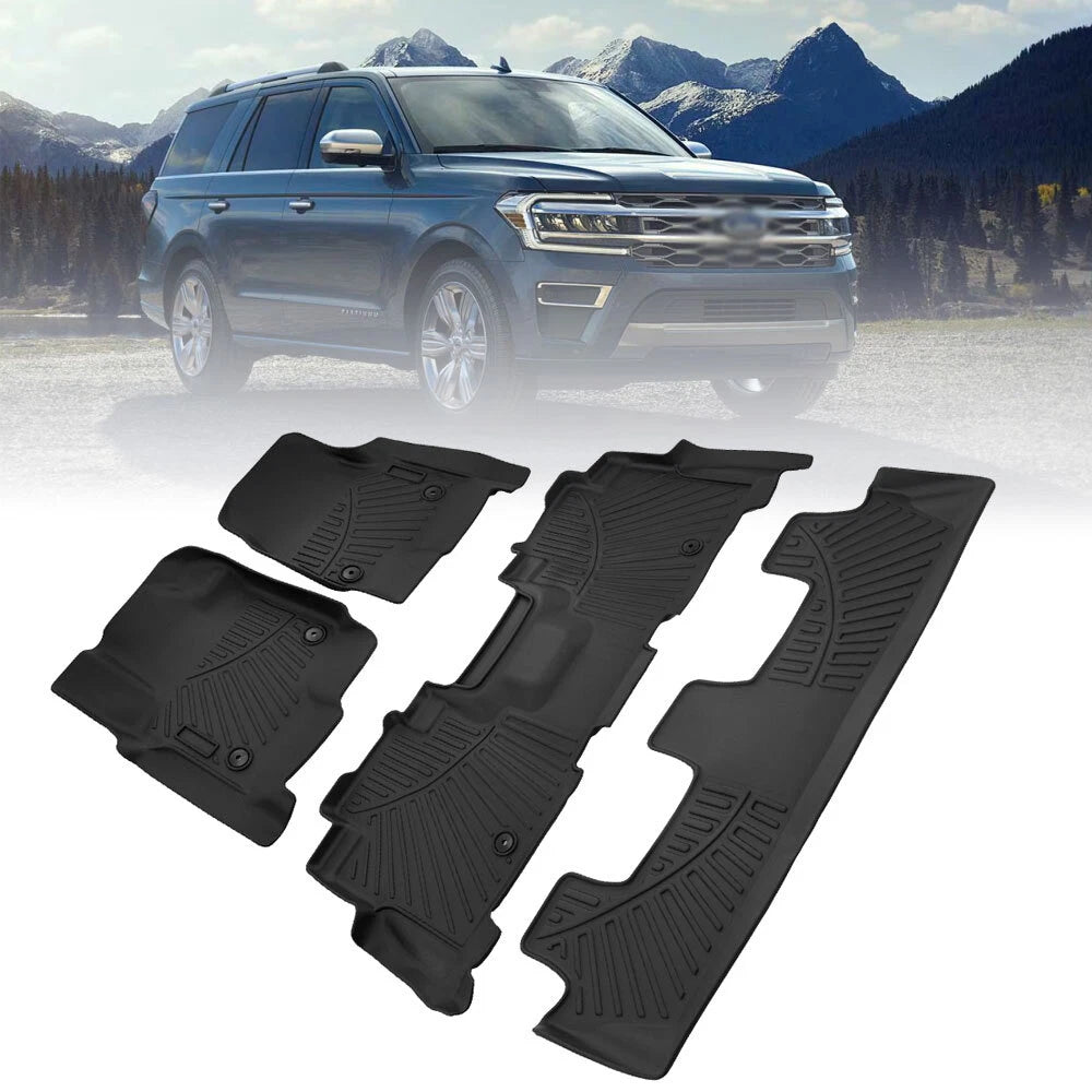 Floor Mats Liners for Ford Expedition (2018–2025) & Lincoln Navigator (2018–2021)