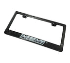 License Plate Frame Real Carbon Fiber Chrome HEMI for Dodge Charger (2006–2023)