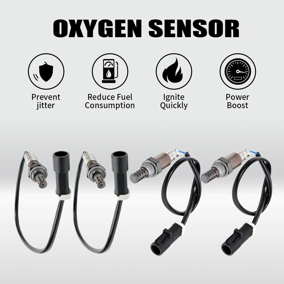 Set of 2 Oxygen Sensors for Ford Explorer V6 4.0L 4.6L (2004–2010) & F-150 (2002–2003)