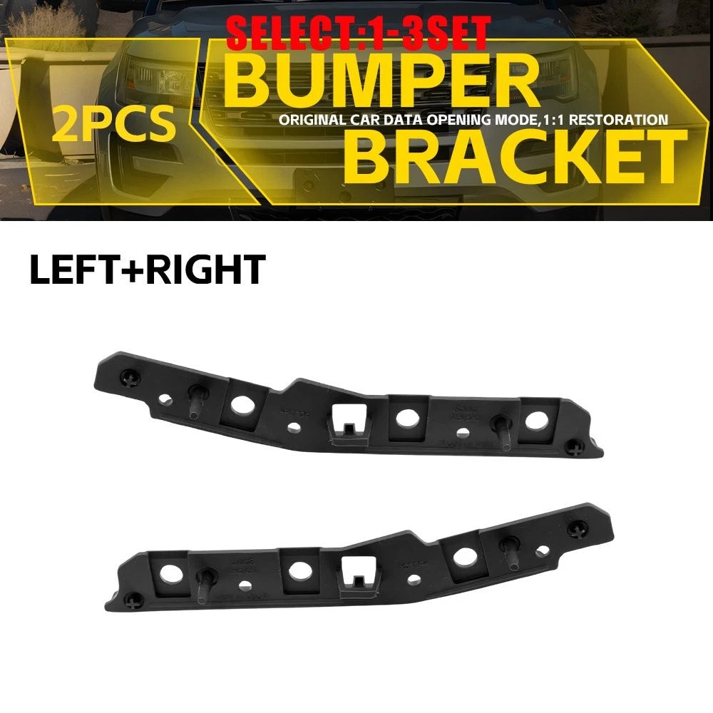 Bumper Bracket Front for Ford Explorer (2016–2019) 2X Driver Passenger Side