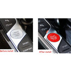 Red Start Stop Engine Button Switch Cover for BMW 3 4 8 Series Z4 X5 X4