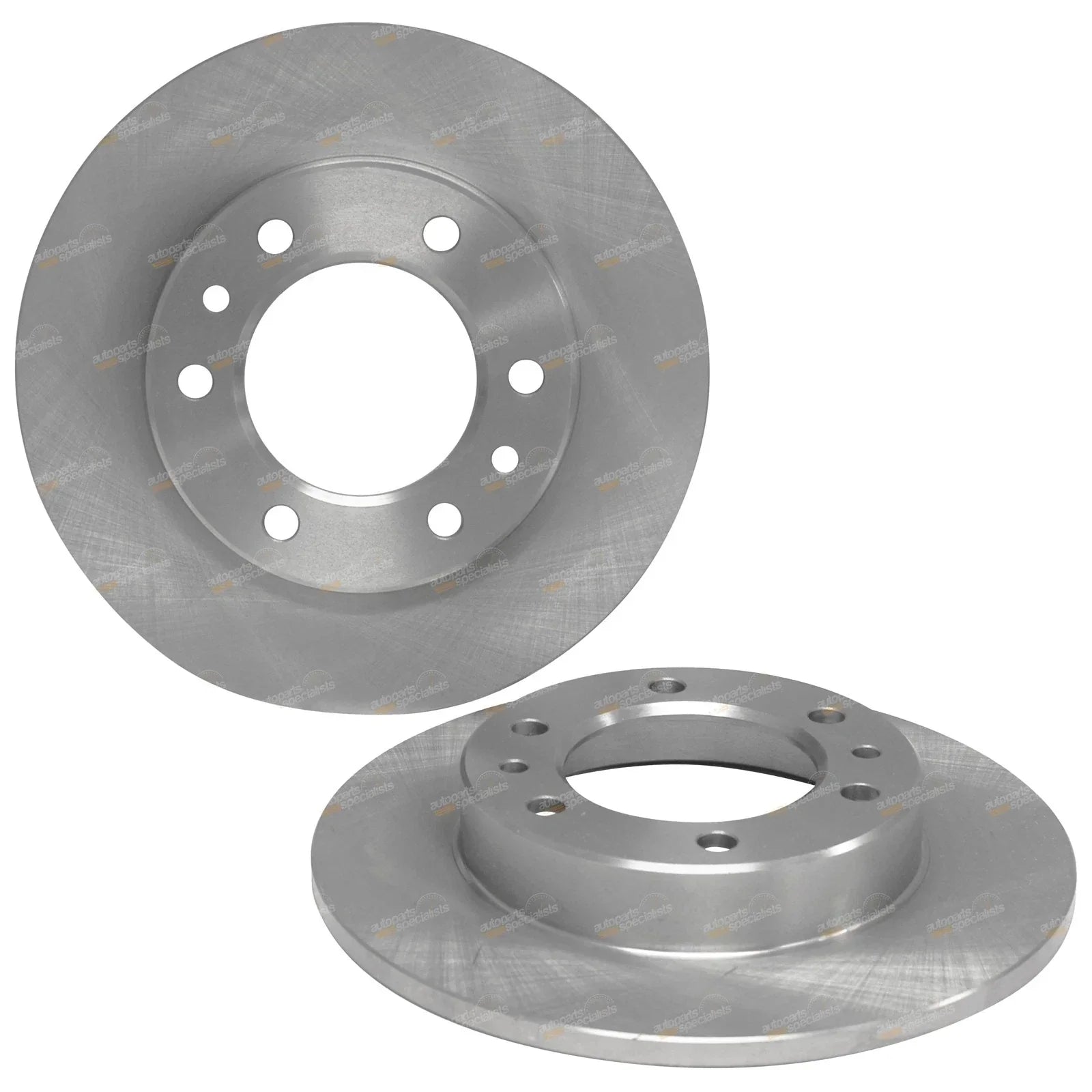 2 x Front Disc Rotors for Toyota Bundera RJ70/LJ70 (1984–1992)