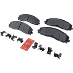 Disc Brake & Pad Kit for F-250 Super Duty (2013–2021) Front Rear Cross-drilled RWD