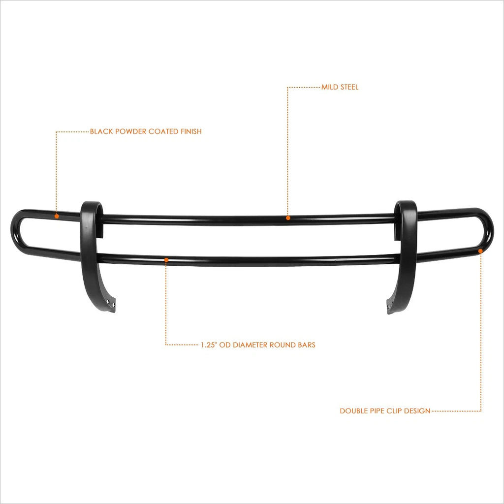 Rear Bumper Protector for Nissan Murano (2009–2014) - Black Coated 1.25"OD