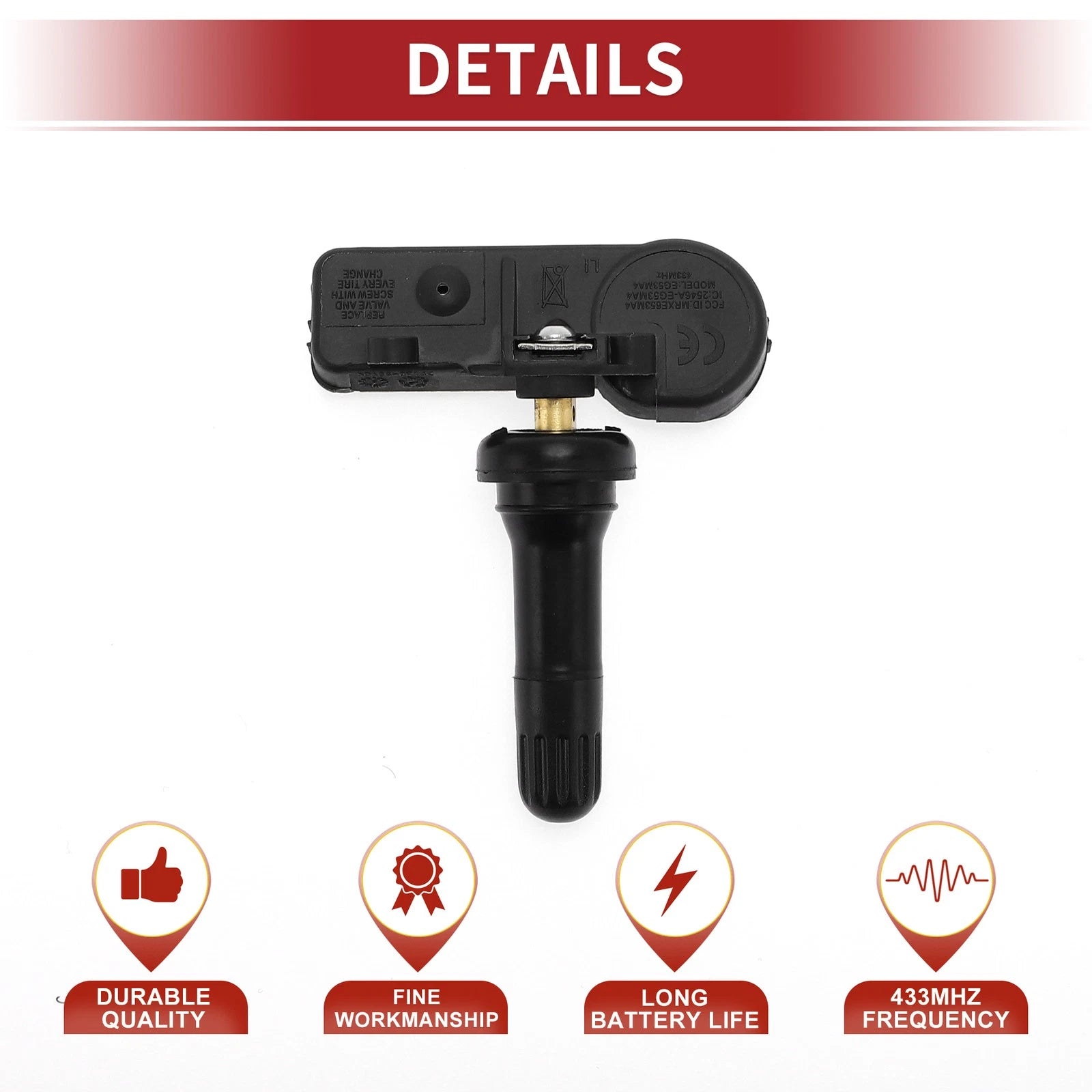 Tire Pressure Sensor for RAM 1500/2500/3500/4500/5500 (2009) 433MHz