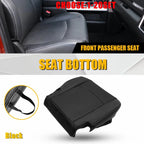 Leather Seat Cover for Dodge Ram 3500 Laramie (2013–2018) Black