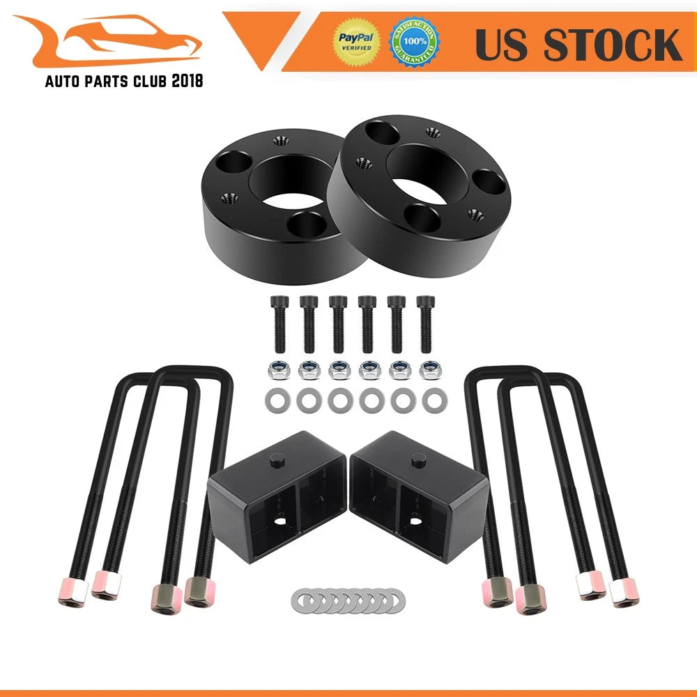 3" Front + 3" Rear Leveling Lift Kit for Nissan Frontier 4WD 2WD (2005–2023)
