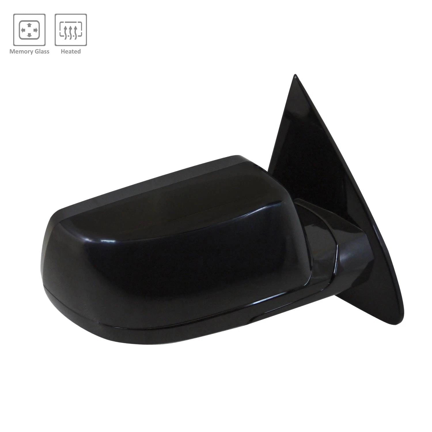 Replacement Ready to Paint Passenger Side Power Door Mirror for Ford F-150 (2009–2014)