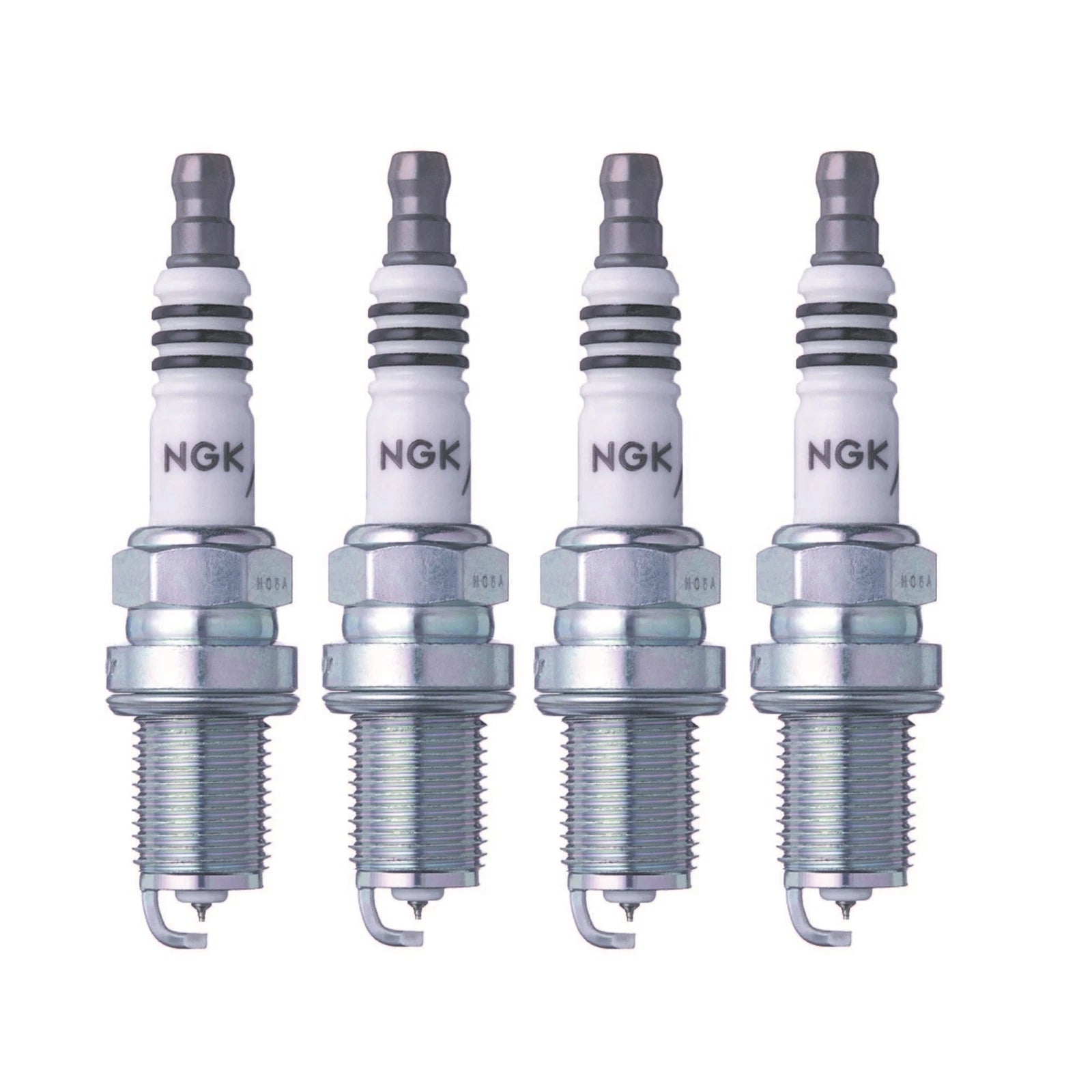 Set of 4 Spark Plugs NGK Iridium BKR7EIX11 for BMW Mazda Honda Acura