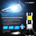 2X H11 LED Headlight Bulbs 6500K White for Car Truck Van (2010–2023)