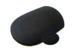 Leather Synthetic Console Armrest Cover for Nissan 370Z (2008–2019) Blue Stitch