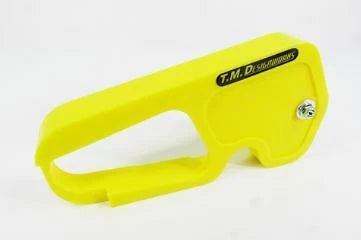 TM Designworks Front Chain Slider for Suzuki LTR500 (1987–1990) Yellow