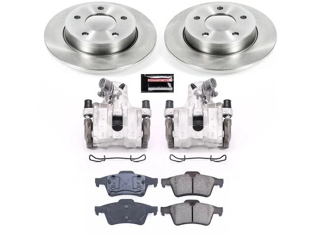 Rear Brake Pad and Rotor Kit for Mazda 3 (2004–2005) YR943YH