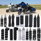 1" Motorcycle Hand Grip for Harley Touring Sportster Dyna Softail
