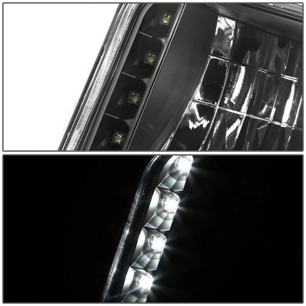 LED DRL Bumper Headlights for Ford F150/F250/F350 (1992–1996)
