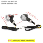 2X Bullet Turn Signal Lights for Universal Motorcycle (T9)