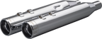 4-1/2" Slip-On Mufflers for Harley Davidson (2020-2025) - Chrome Tip 202925