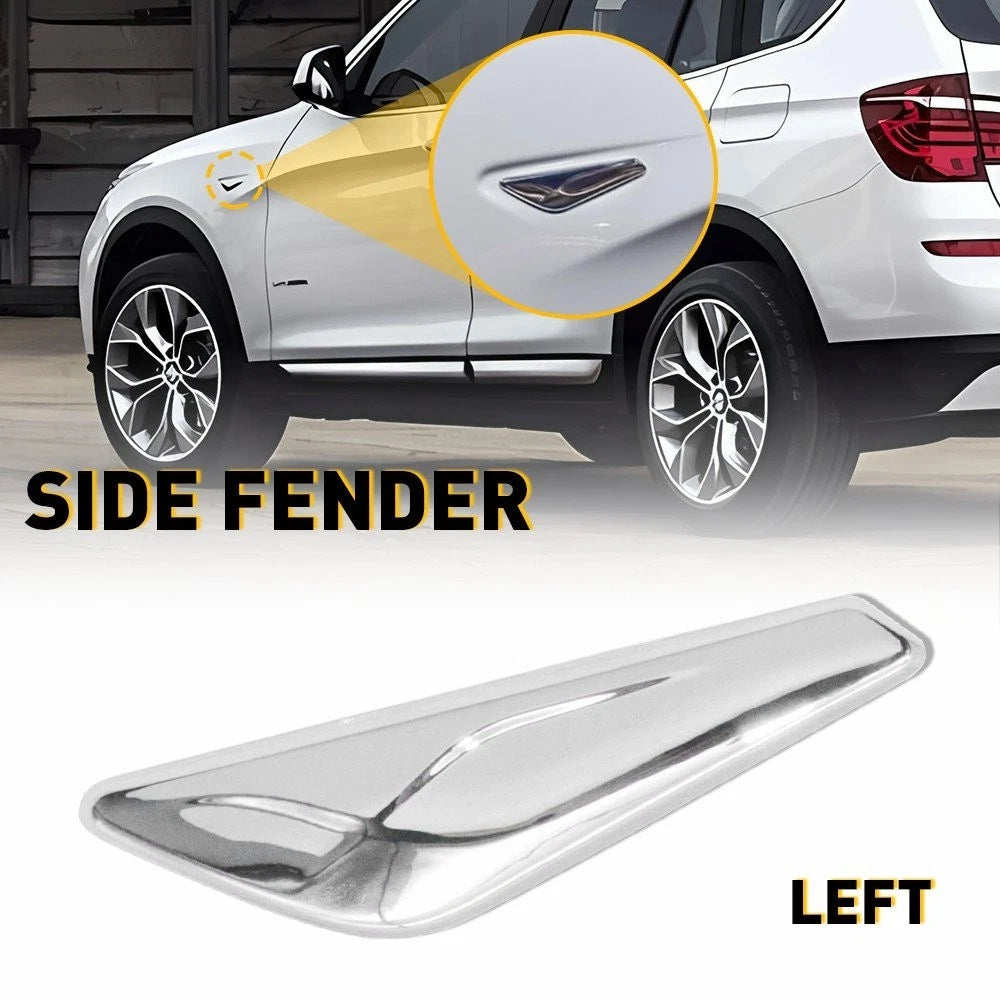 Chrome Left Side Fender Finisher Trim for BMW X4 (2015–2017)
