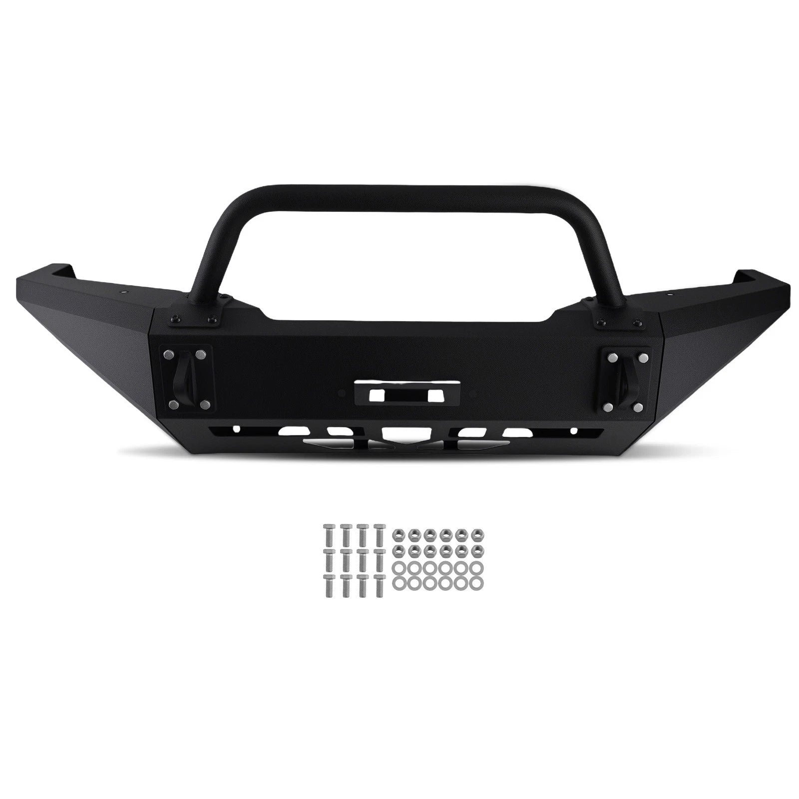 Front Bumper Assembly with Bull Bar for Dodge Ram 1500 (1994–2002)