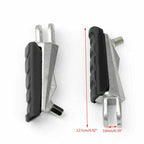 Front Footrest Pedals Foot Pegs for BMW F800GT (2011–2013), F800S (2004–2008), F800ST (2004–2012) T9