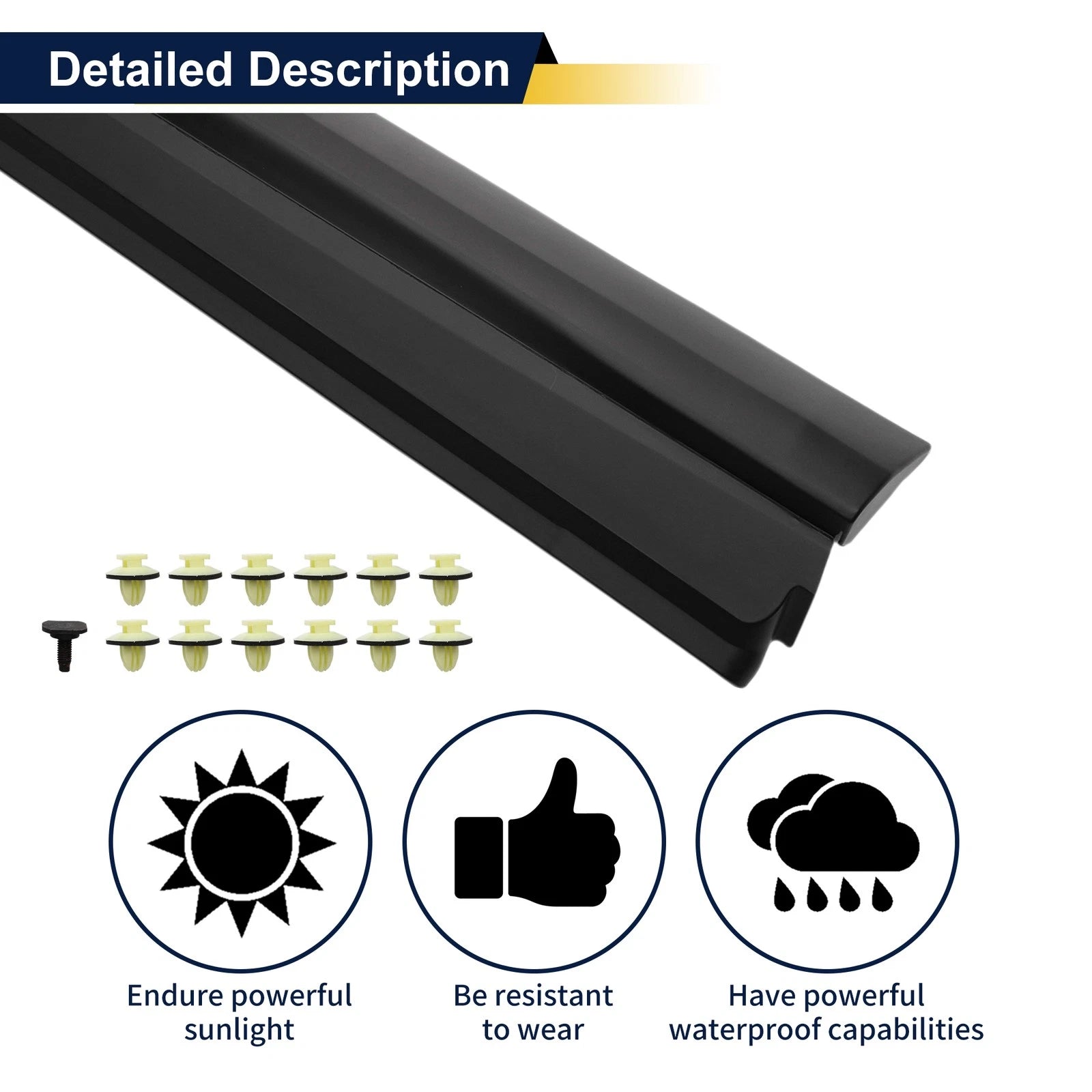 Door Side Lower Trim Garnish   No.750710E081C0