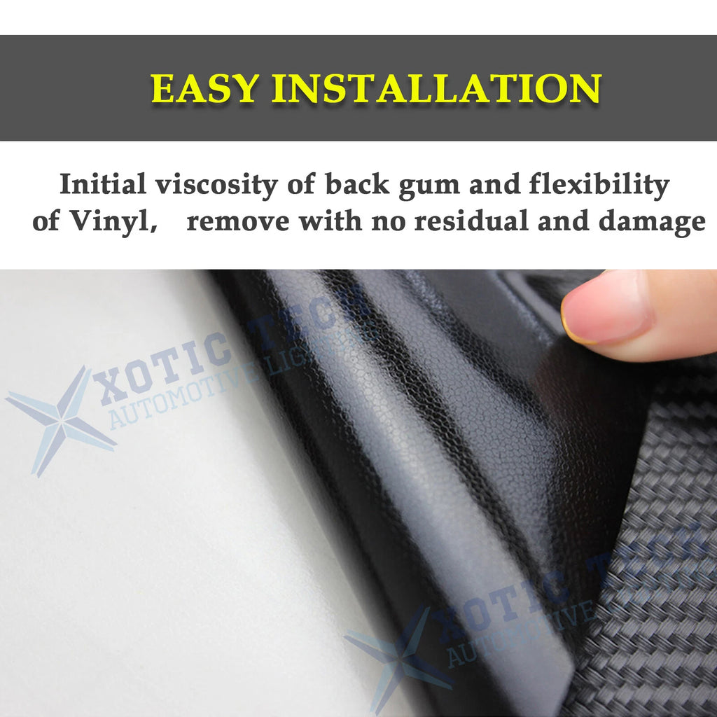 Carbon Fiber Window Pillar Posts Stickers for Honda Civic (2016-2021)