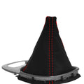 Manual Shift Boot for Honda S2000 (2003–2009) Carbon Fiber Red Stitch