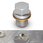Magnetic Oil Drain Plug for Polaris RZR 800 (2008–2014), 570, 900 (2014–2020)