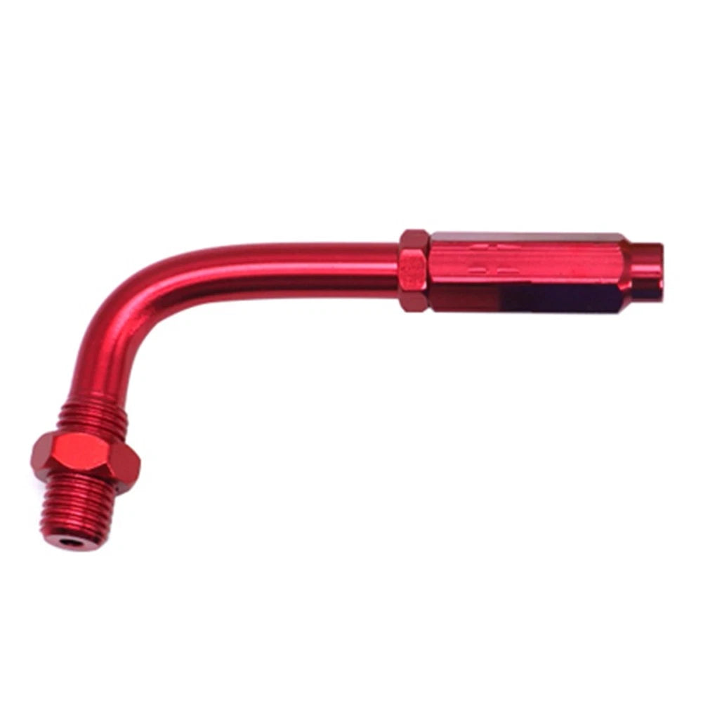 90 Degree Throttle Cable Adjuster for Universal Motorcycle (All Years) - Red