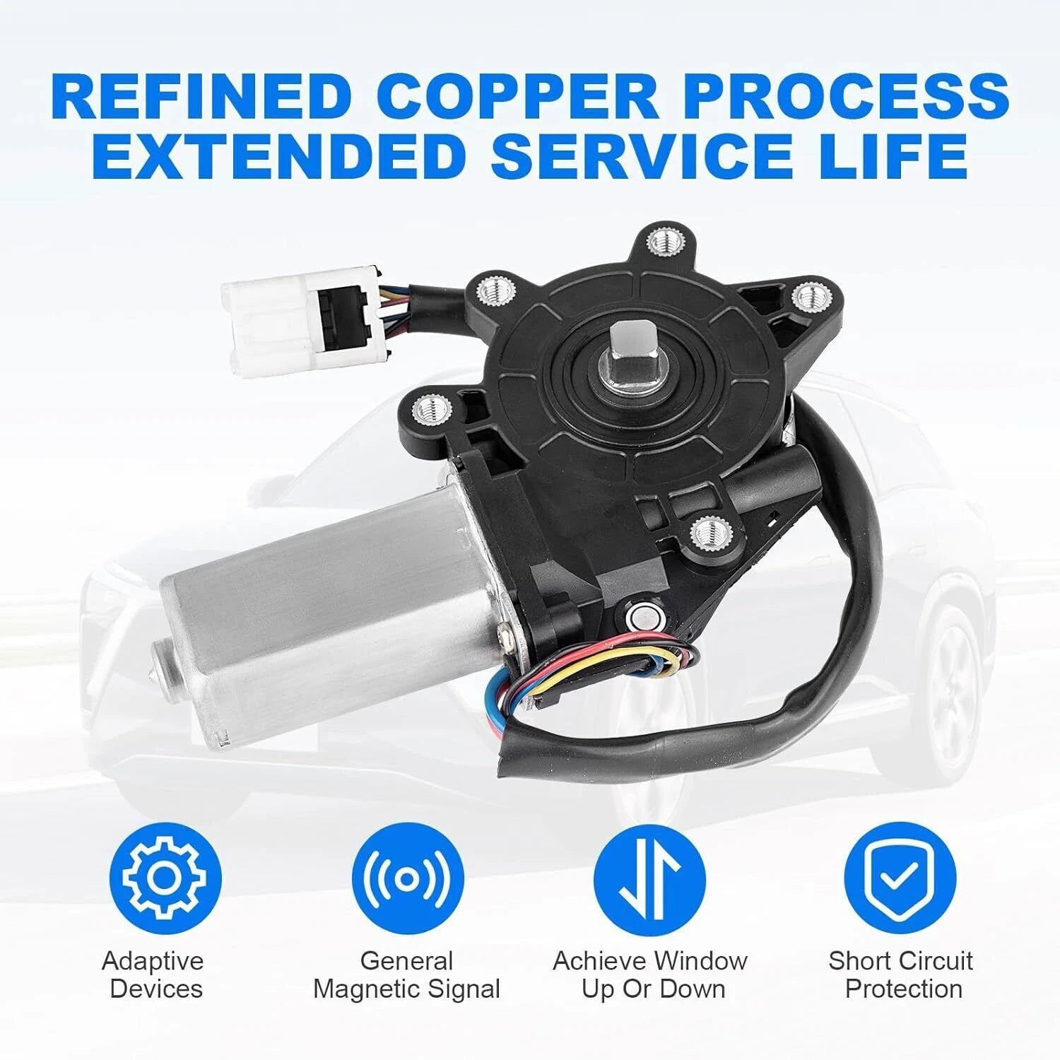 Front Right Window Motor for Infiniti G35, 350Z (2003–2009)