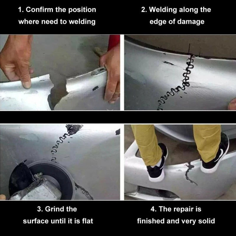 Welding Staples Replacement Set for Car Bumper Repair (Universal)