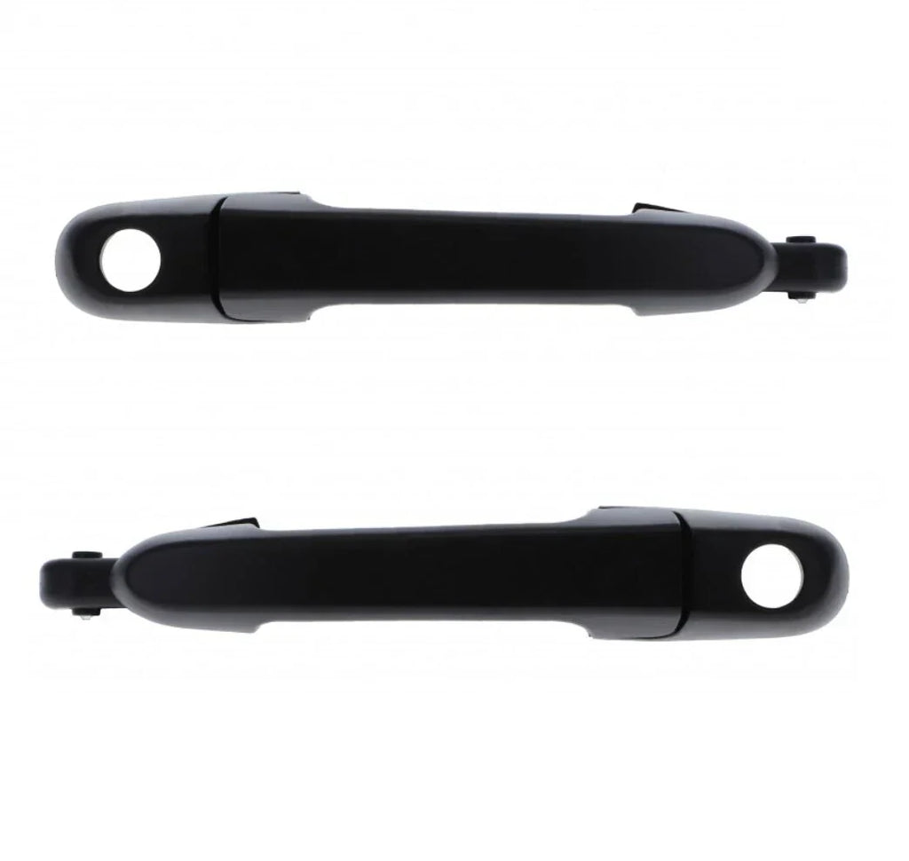 Outer Door Handle Set Front Left & Right Primed Black for Hyundai Accent (2005–2009)