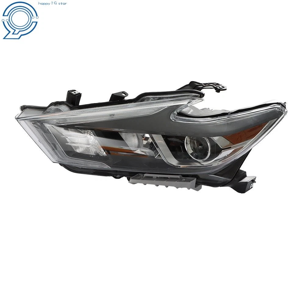 Halogen Headlight for Nissan Maxima (2016–2018) w/LED DRL Driver Left Side