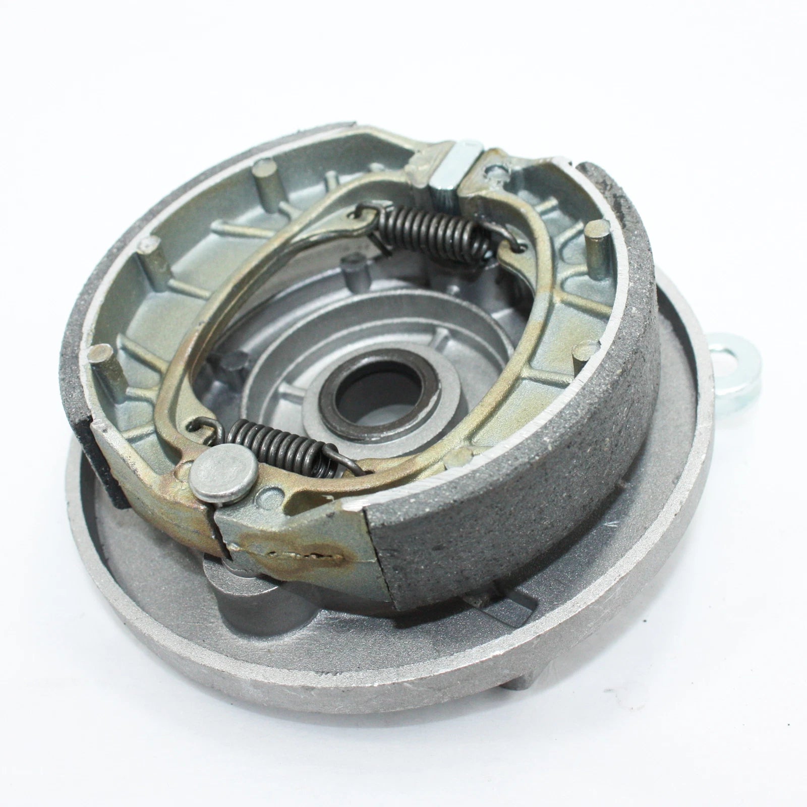 Drum Brake Housing Wheel Hub + Shoes for 125cc 150cc Quad Dirt Bike ATV