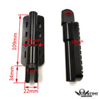 CNC Dominator Foot Pegs for Harley FXBB FXBR FXBRS FXL (2018–Present)