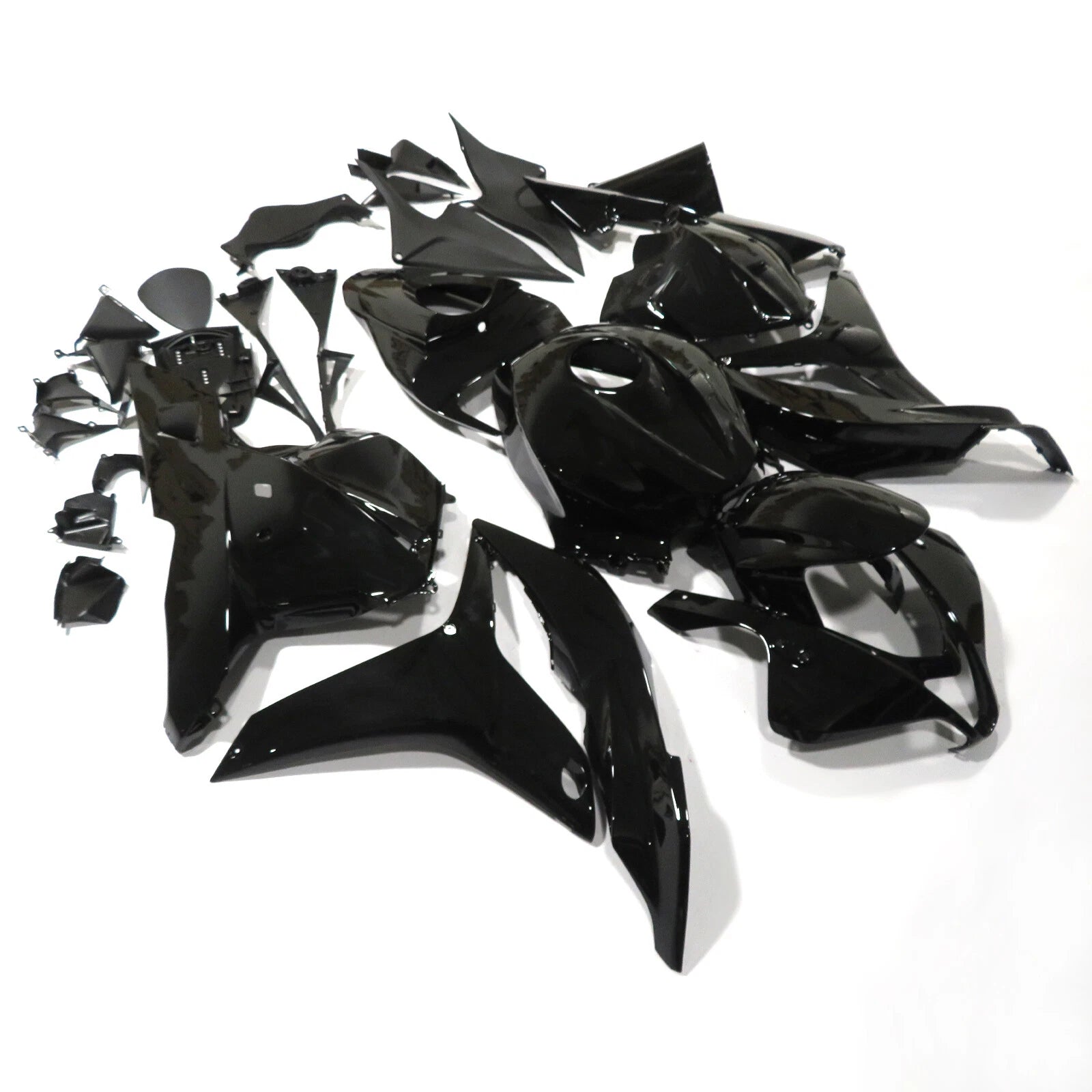Glossy Black Fairing Kit for Honda CBR 600 RR (2009–2012) ABS Bodywork