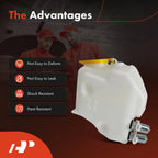 Windshield Washer Reservoir with Cap & Dual Pump for Jeep Wrangler (2003–2006)