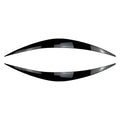 1 Pair Headlight Eyelid Eyebrow Trims for Hyundai i30 i30N (2017–2020)