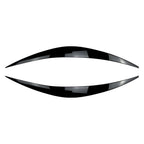 1 Pair Headlight Eyelid Eyebrow Trims for Hyundai i30 i30N (2017–2020)