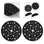2X 150mm 67 Hole Soft Interface Pads for Polishers