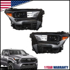 2X LED Headlight Assembly for Toyota Tacoma (2024–2025)