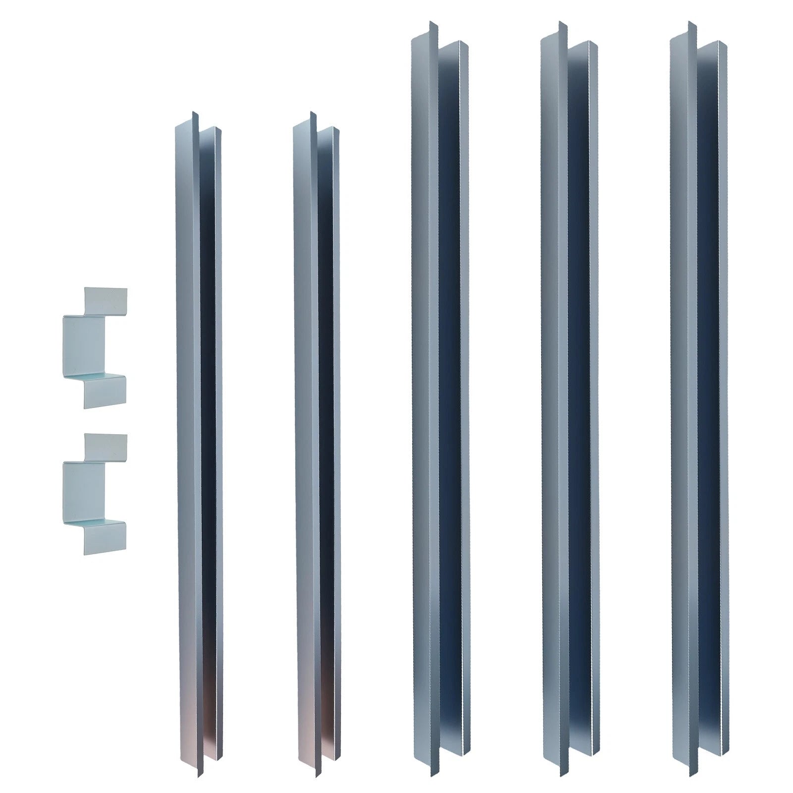 Set of 5 Bed Floor Support Crossmembers for Dodge Ram (1996–2016)