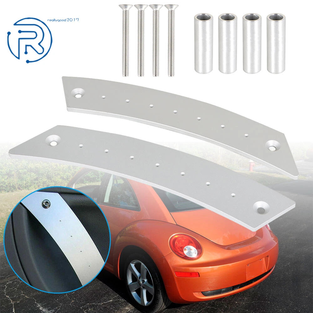 Interior Door Panel Handle for Volkswagen Beetle (1998-2010) Silver Aluminum