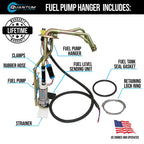 QFS 450LPH Fuel Pump Hanger + Sender for Chevrolet LS/LT Swap (1988–1995)