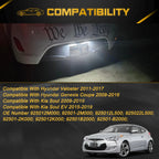 2-Pack LED License Plate Light for Hyundai Veloster Genesis Coupe (2013-2017)